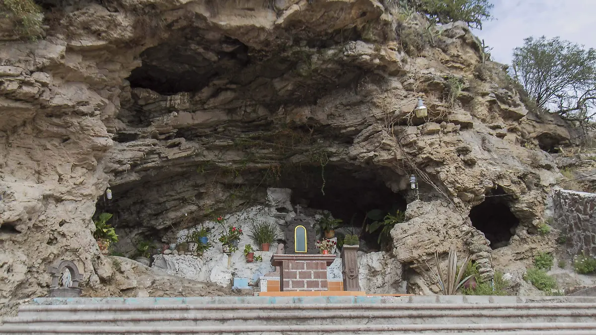 La Gruta es un lugar emblemático para la población. Foto César Ortiz.